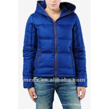 invierno moda hoody abajo chaquetas para las mujeres